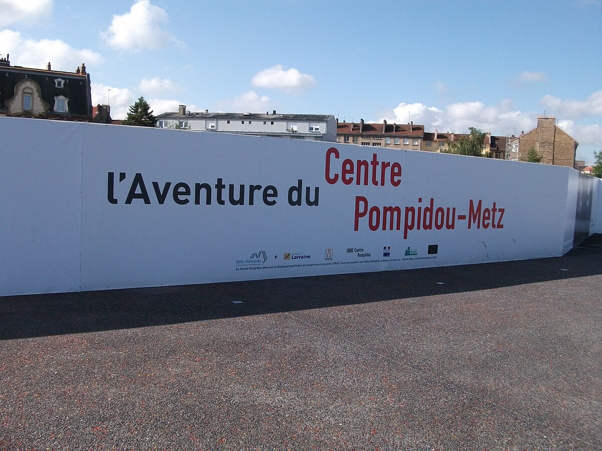 panneau d'accueil.