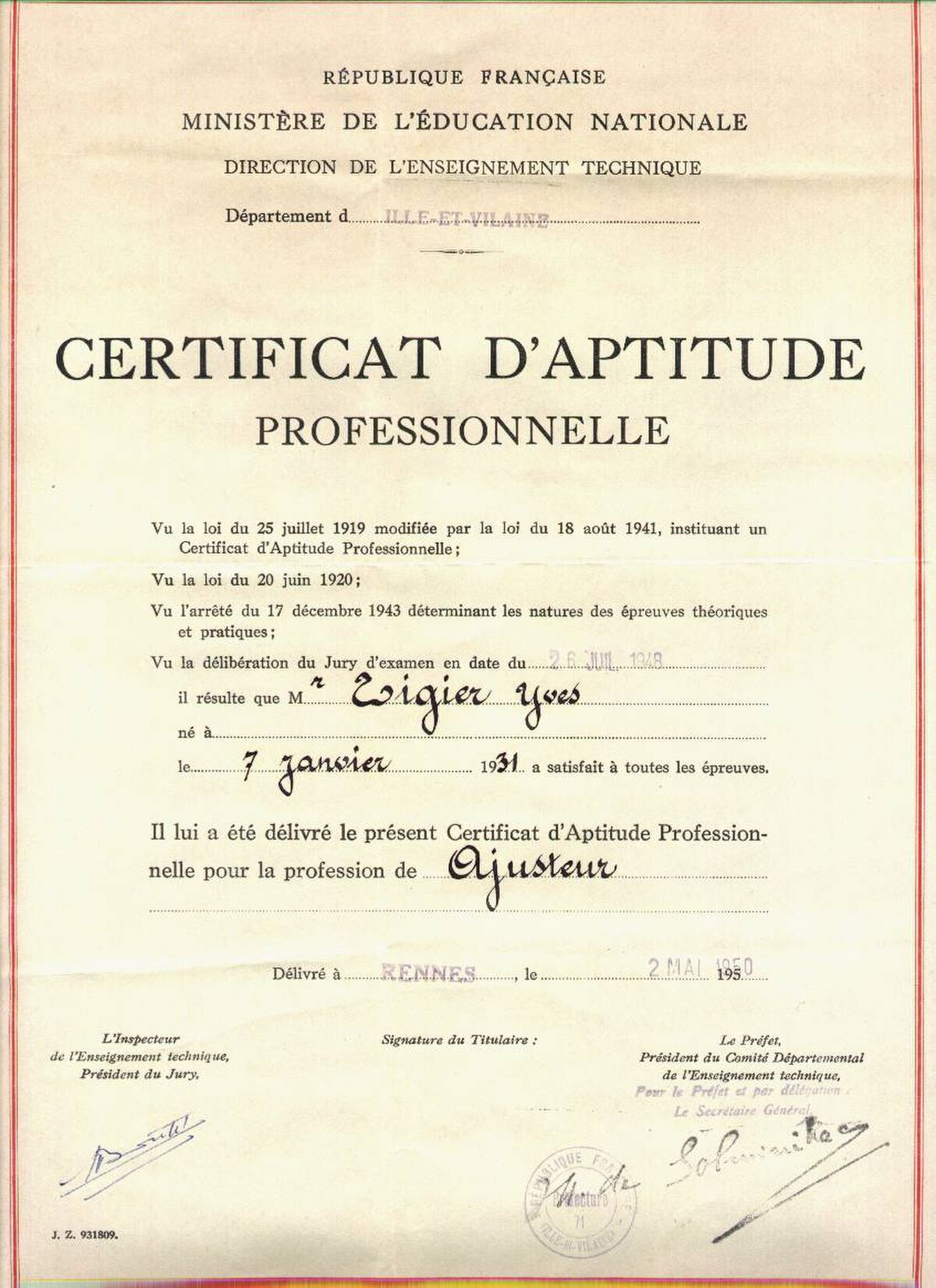 Centre d'apprentissage