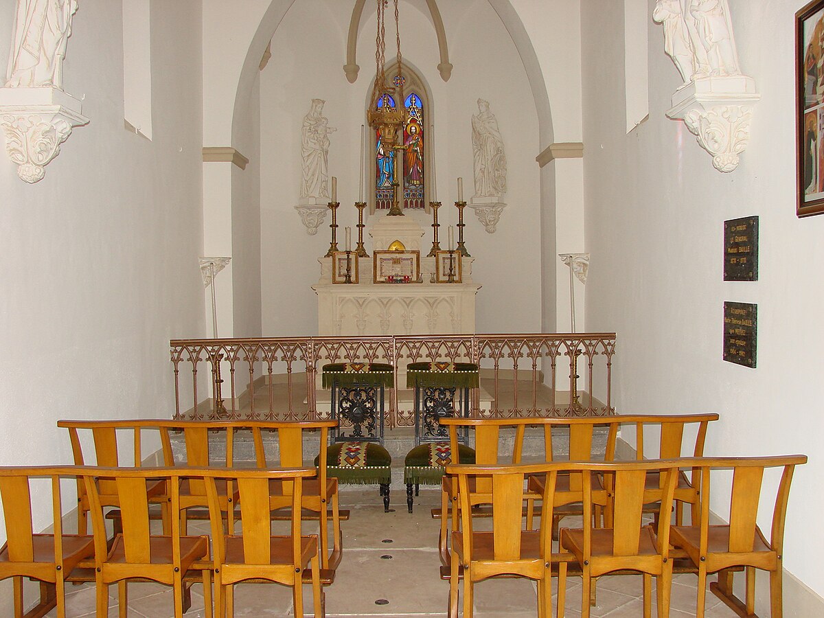 Intérieur de la chapelle