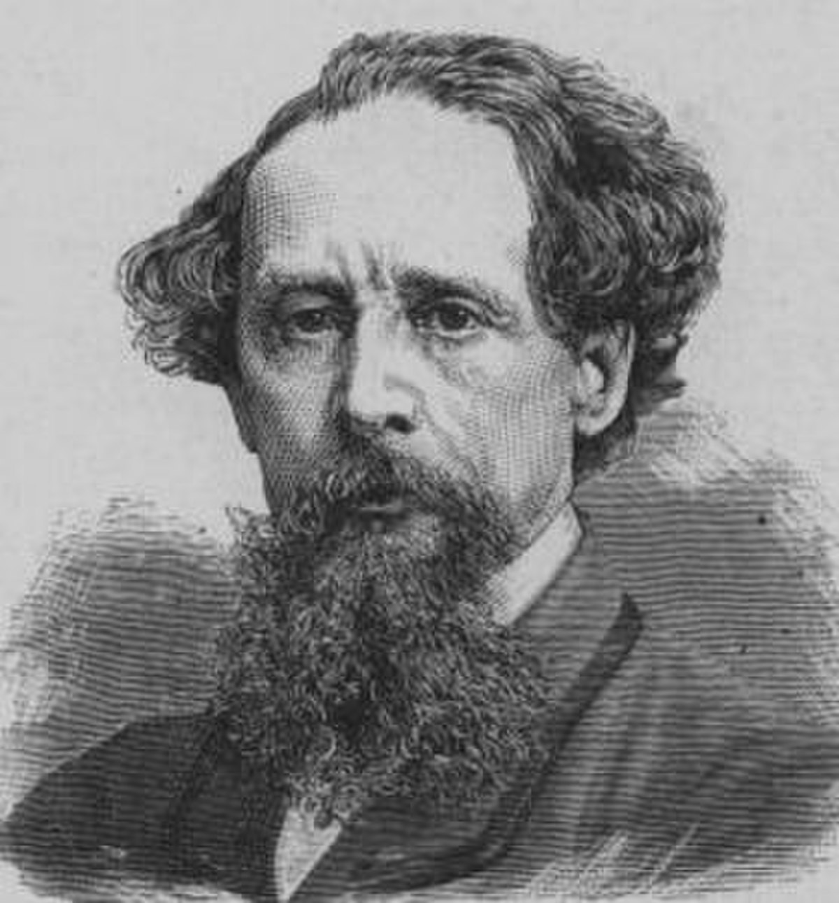 Charles Dickens (1812-1870), écrivain de Londres de l'époque victorienne