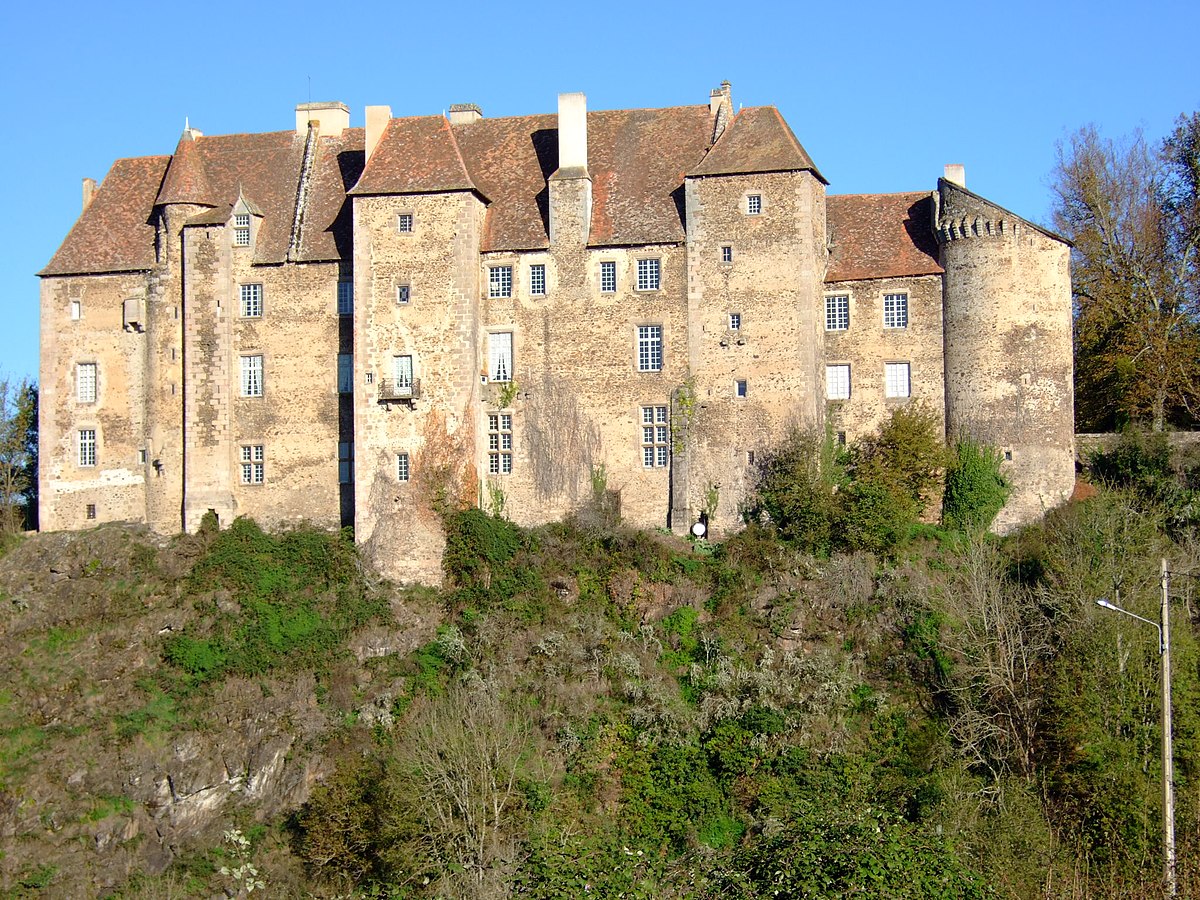 Liste des châteaux du Limousin