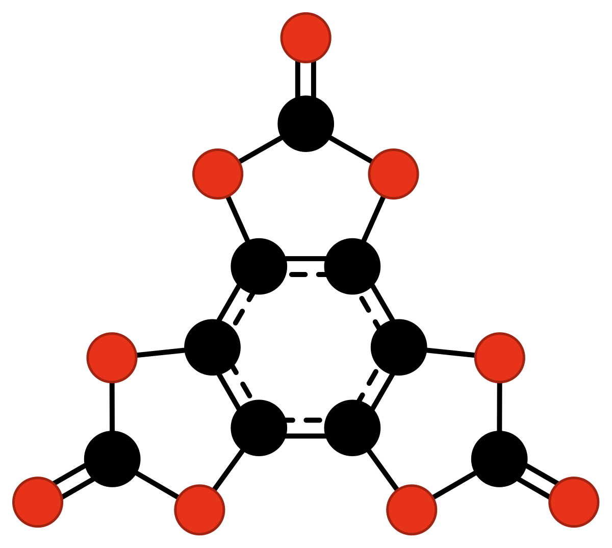 Chemfm hexaphenol triscarbonate.svg