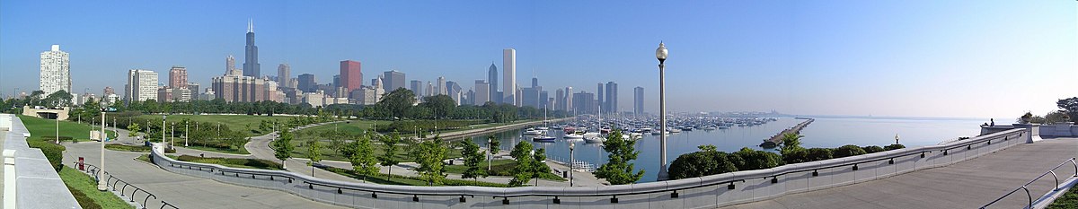Panorama sur le centre-ville
