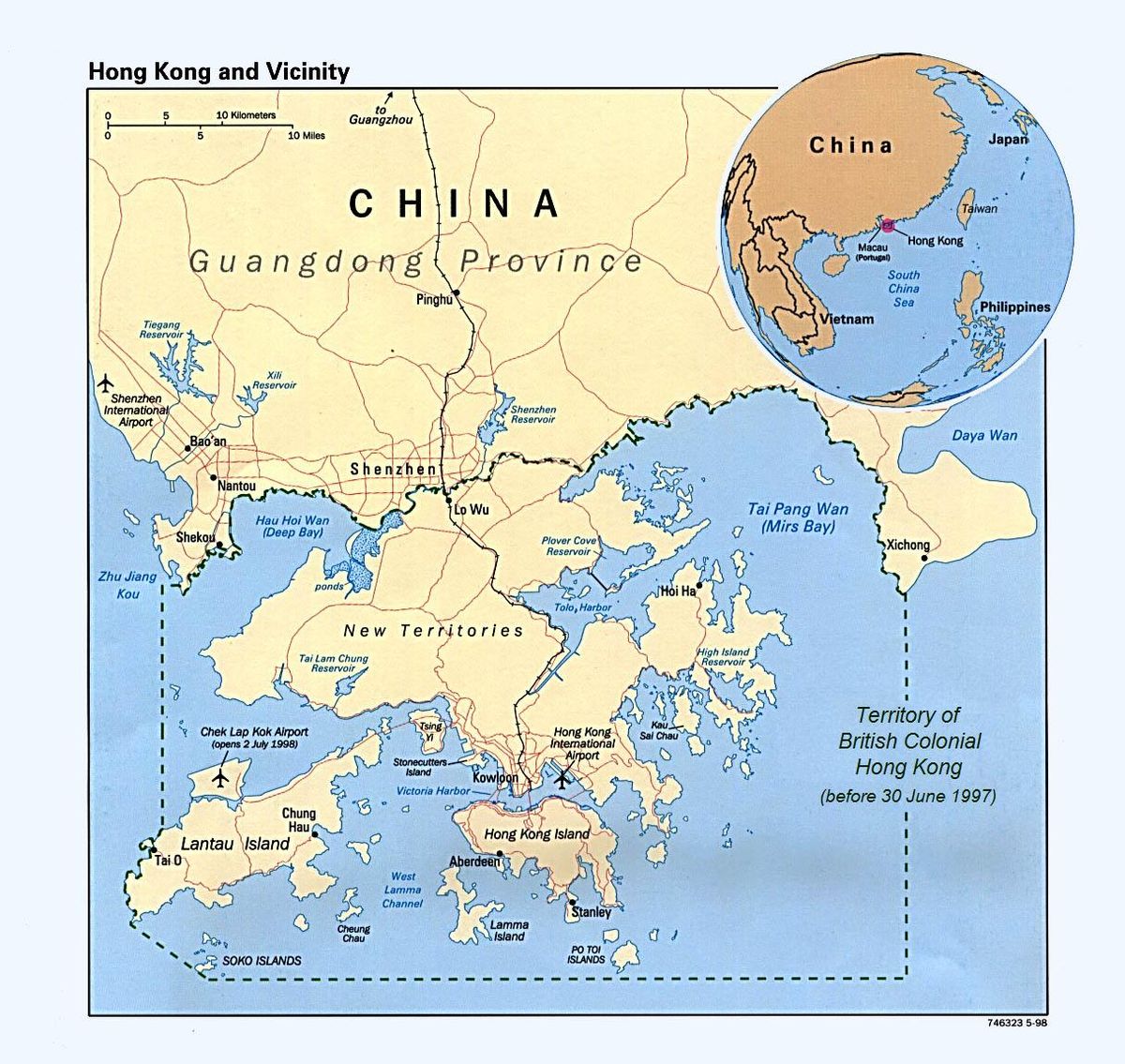 Localisation de Hong Kong