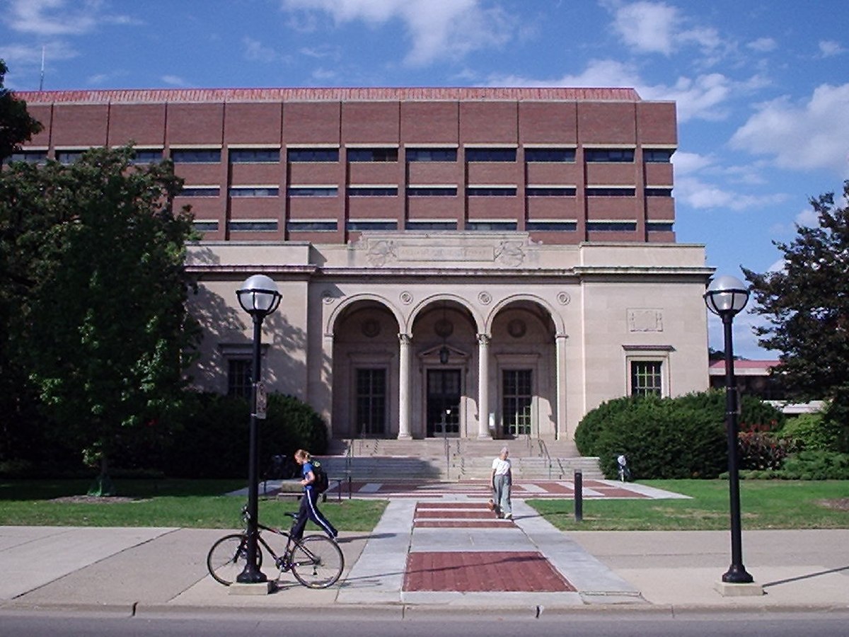 La Clements Library sur le campus de l'Université du Michigan.