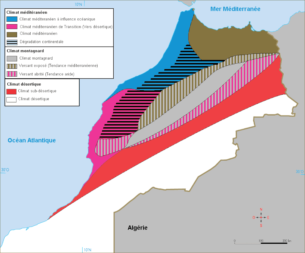 Climat du Maroc