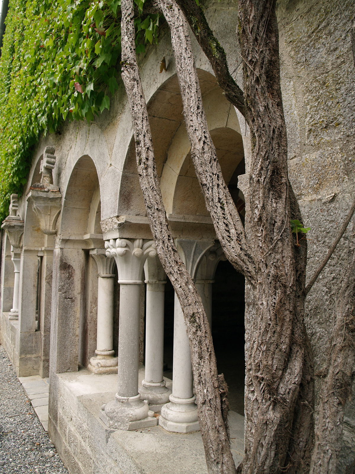 Cloître de l'abbaye d'Escaladieu