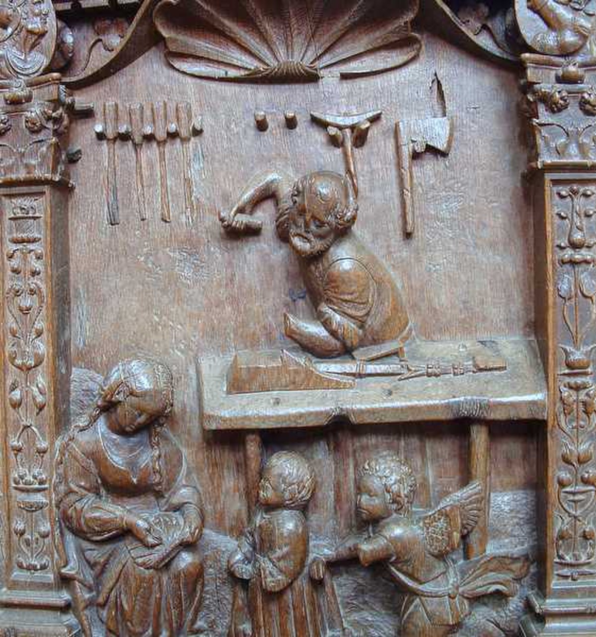 Collégiale de Montréal (Yonne) 315.JPG