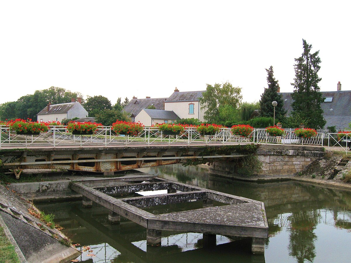 Pont tournant de Combleux