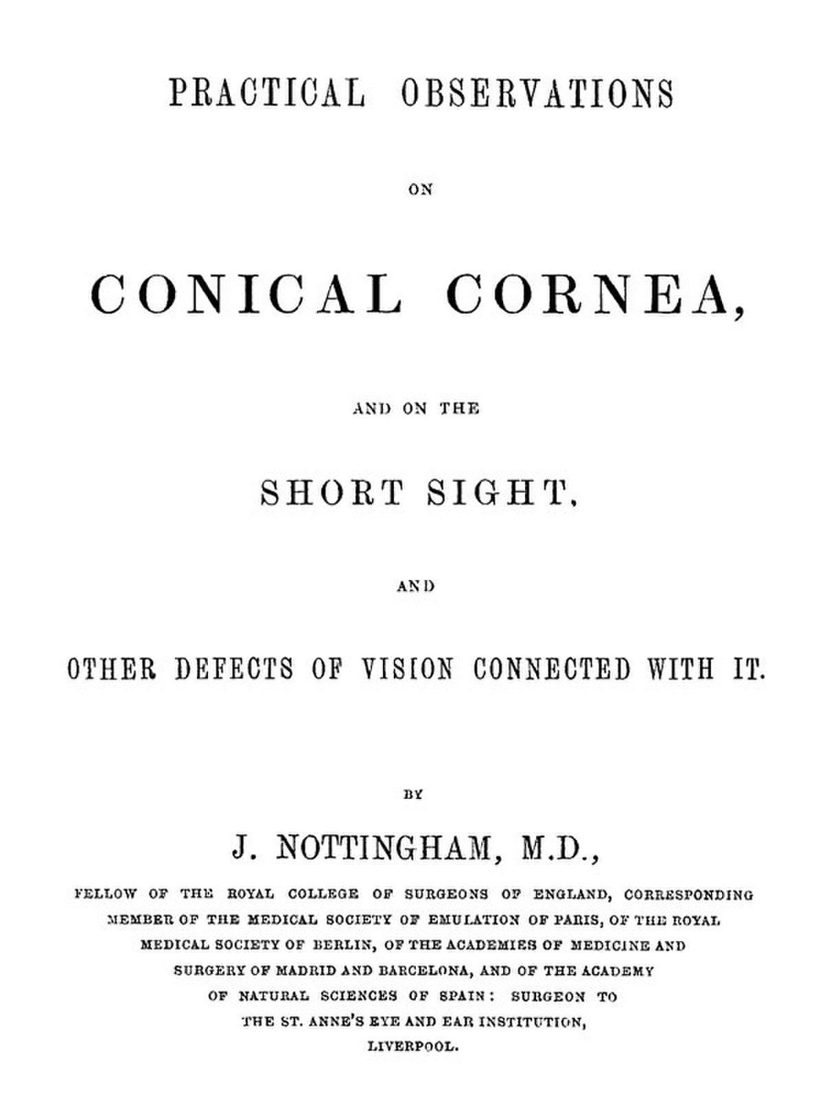 Kératocône