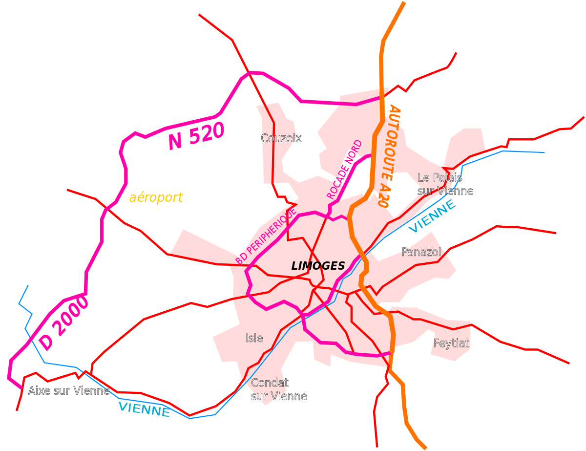Contournements de Limoges