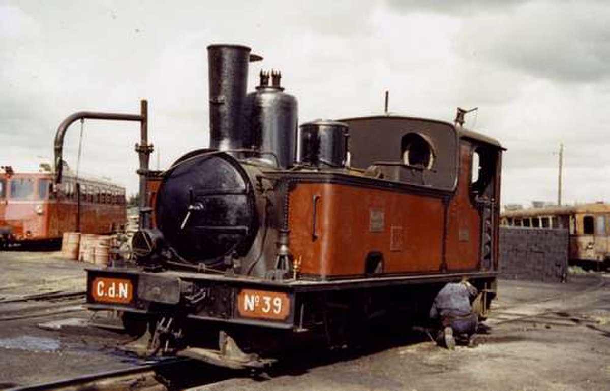 Locomotive 030T Corpet Louvet n°39 à la gare Centrale