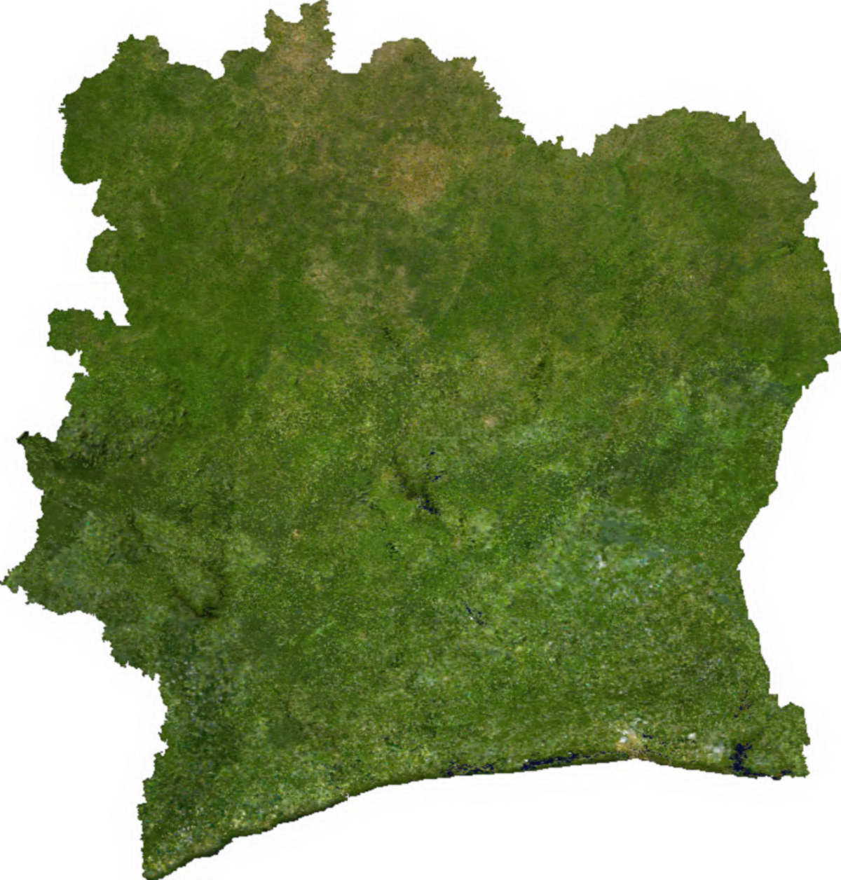 Géographie de la Côte d'Ivoire