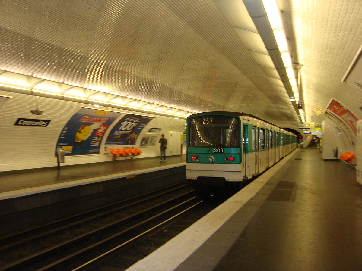 Courcelles (métro de Paris)