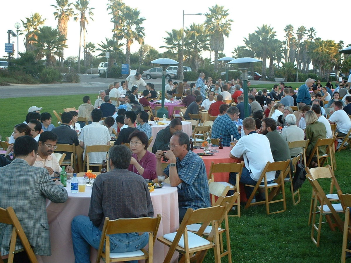 Réception à la conférence CRYPTO 2003