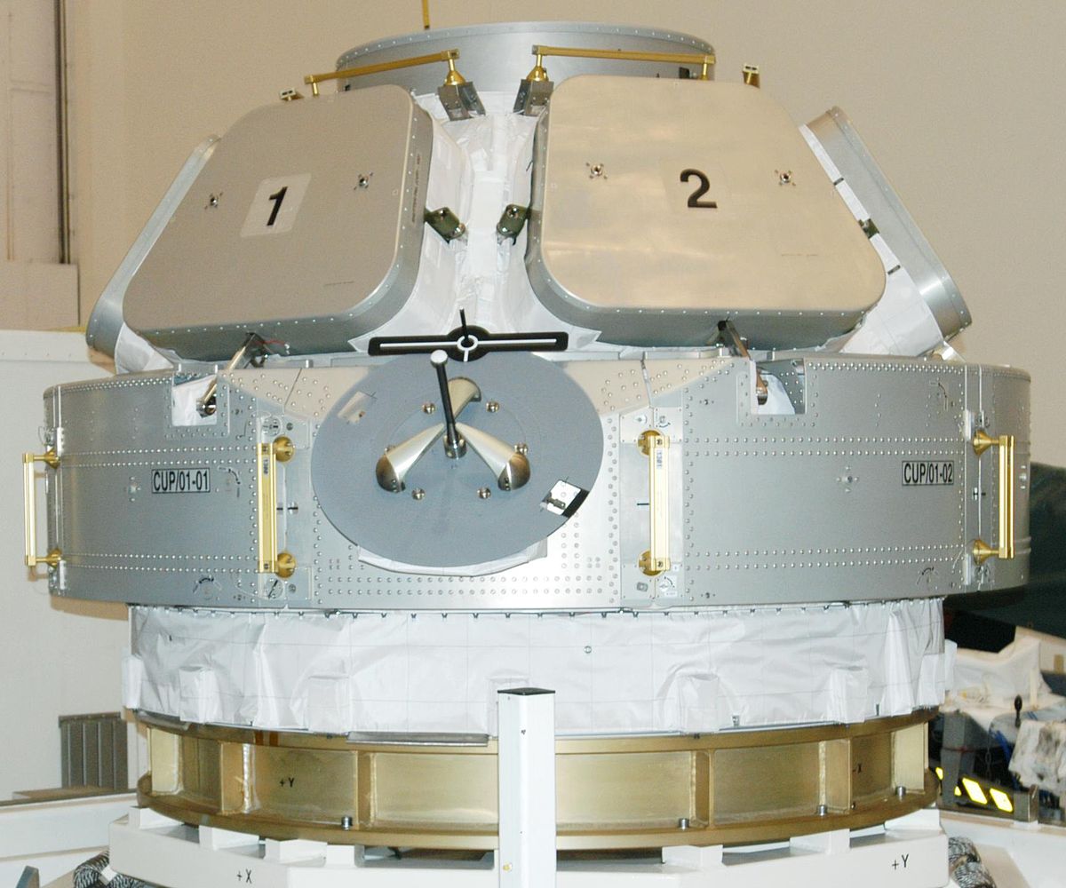 ISS Cupola au Centre de préparation des éléments de la Station spatiale