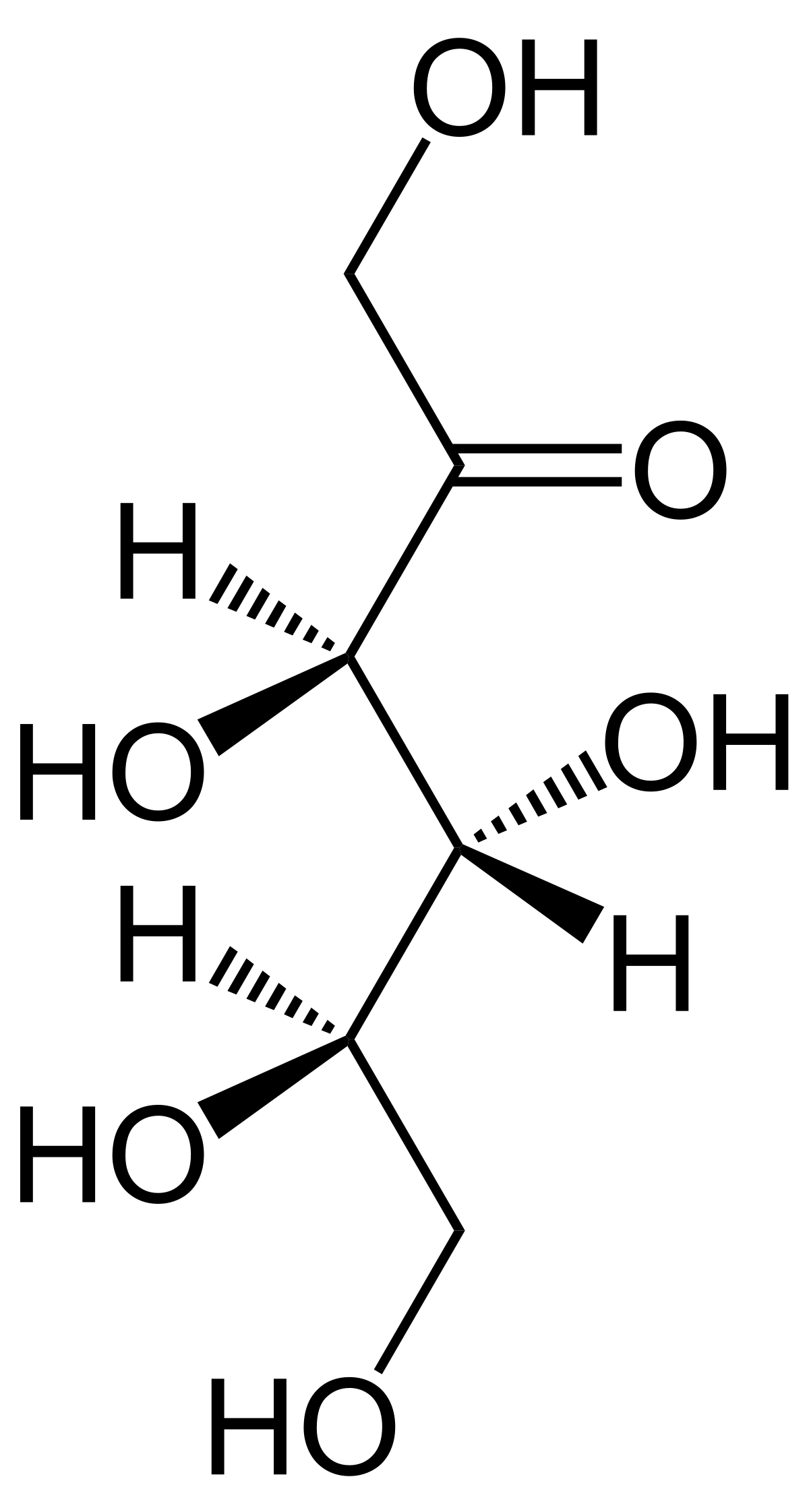 D-Psicose Keilstrich.svg