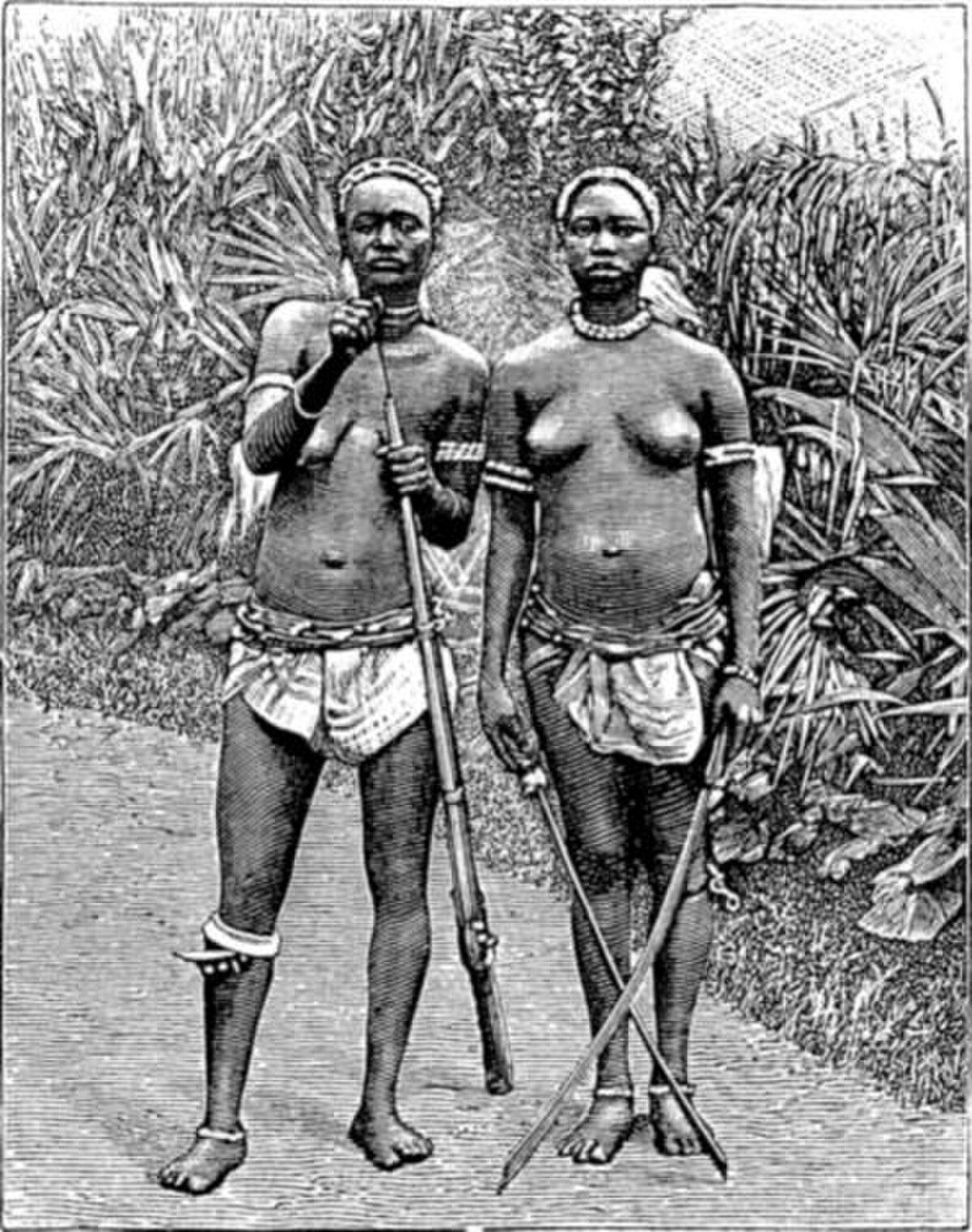 Femmes au Dahomey, avant 1900