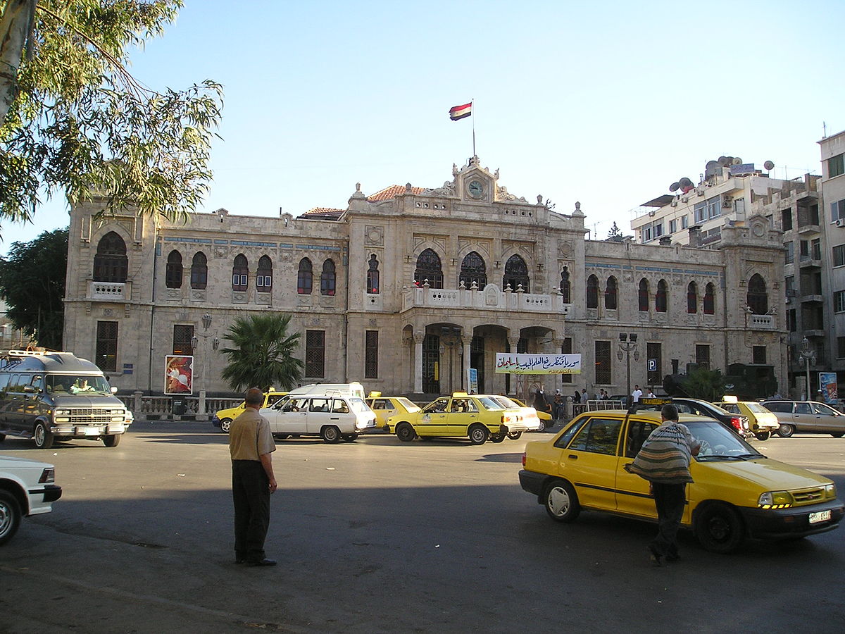 La gare el-Hedjaz à Damas, terminus historique de la ligne