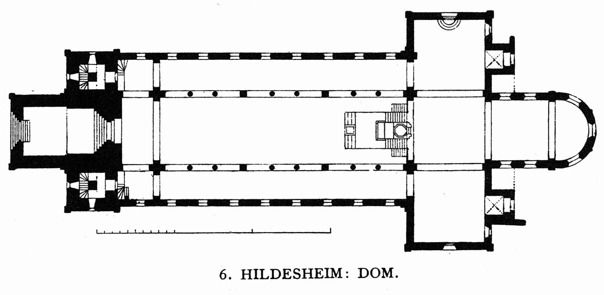 Plan de la cathédrale
