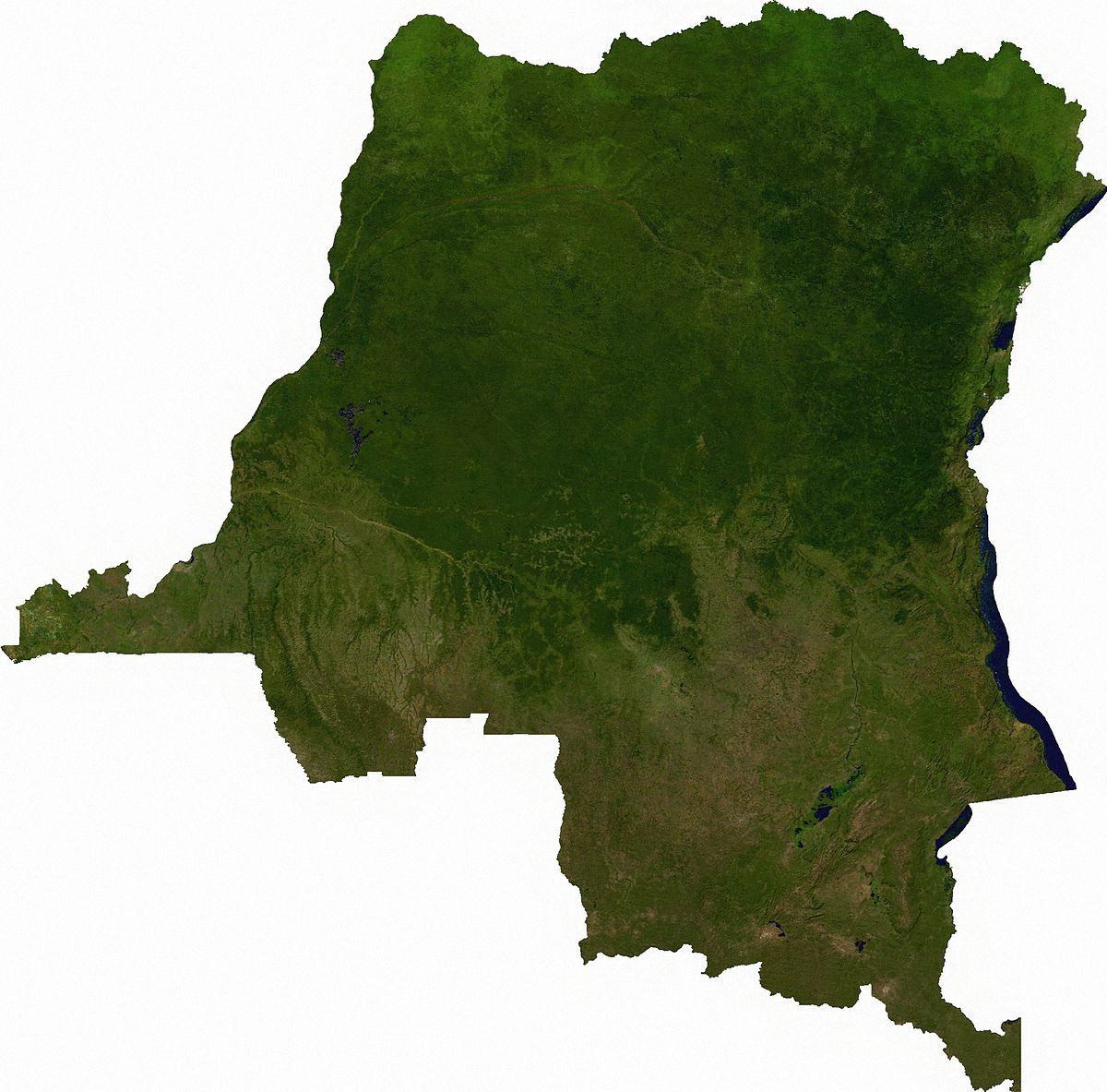 Géographie de la République démocratique du Congo
