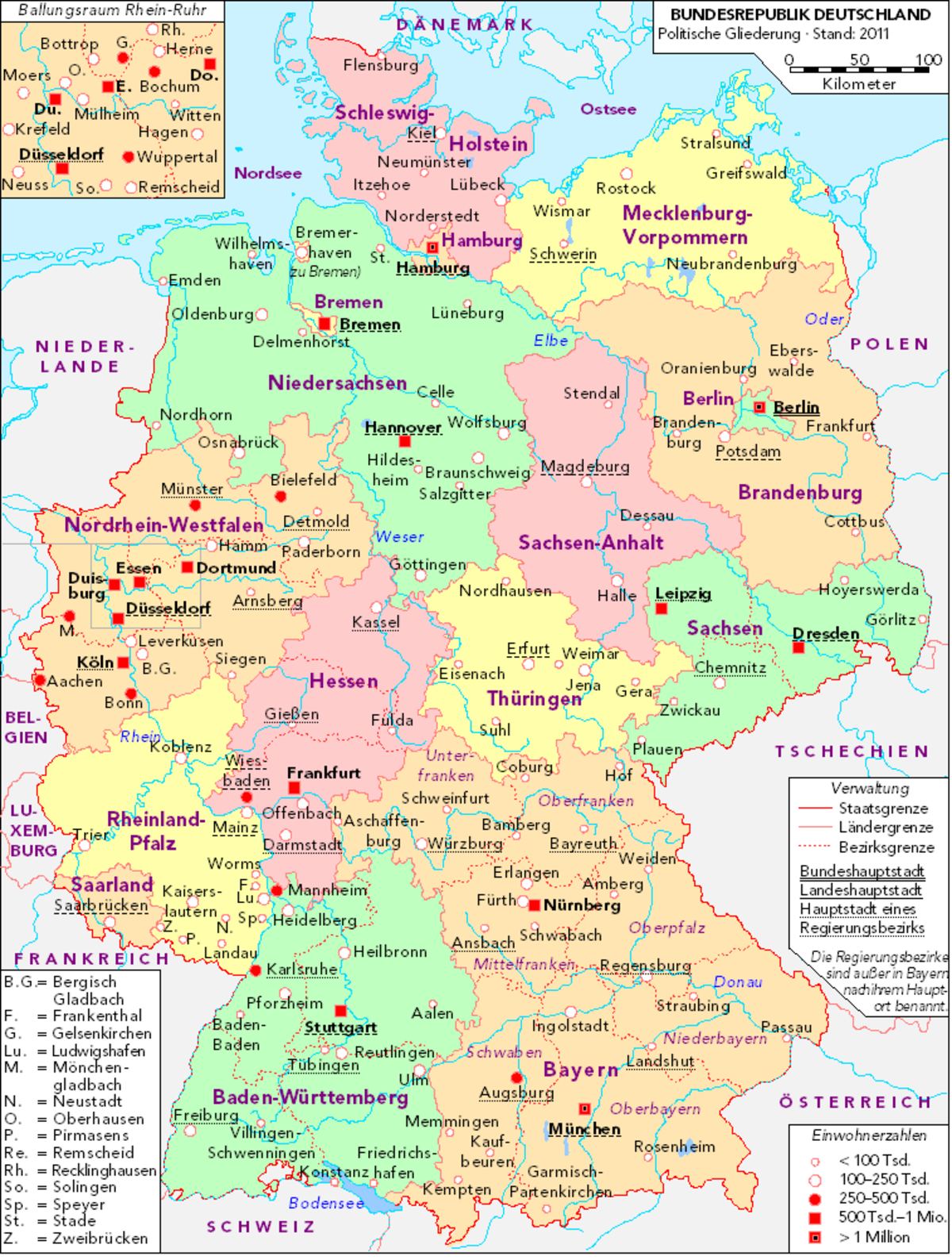 Démographie de l'Allemagne