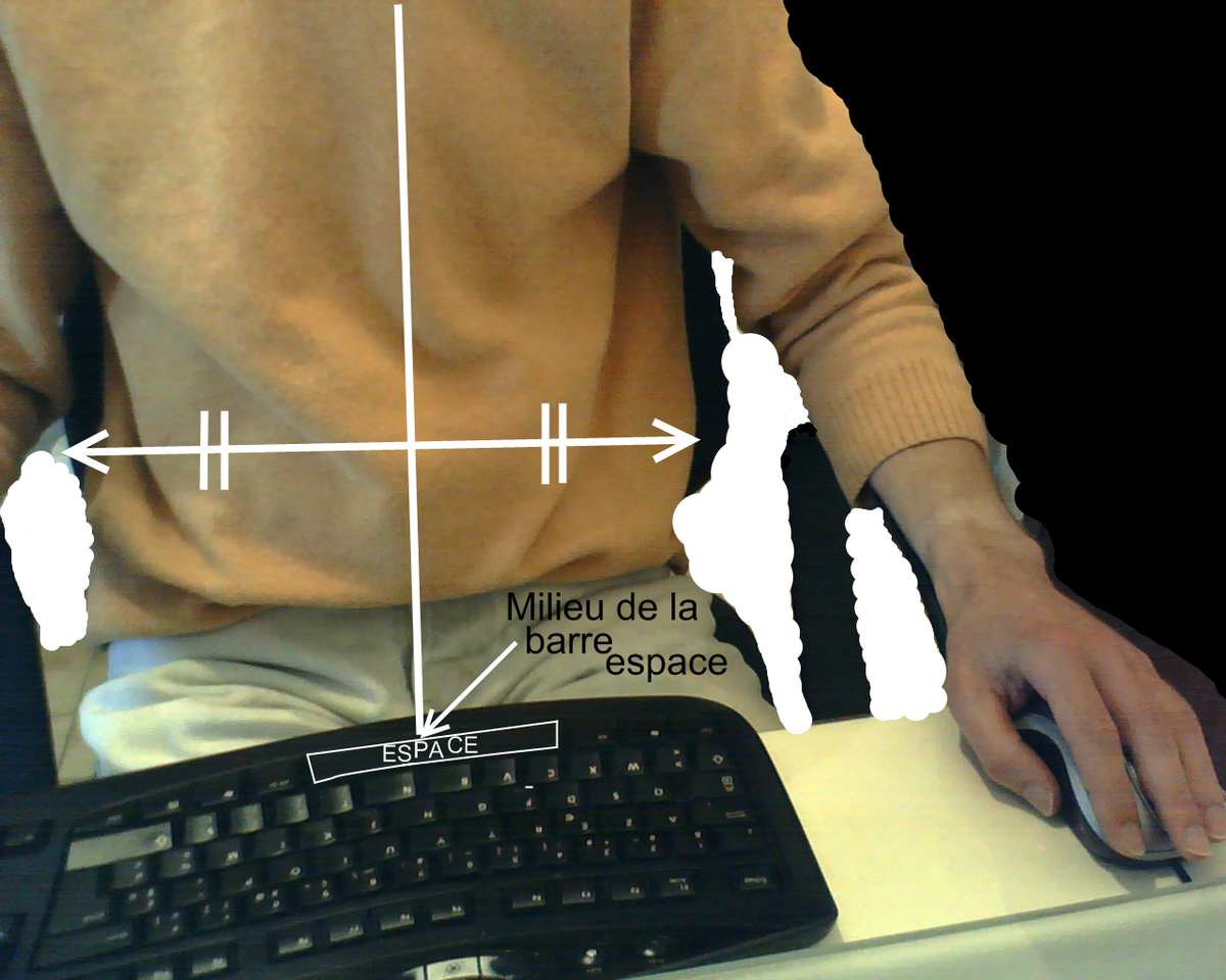 Clavier d'ordinateur