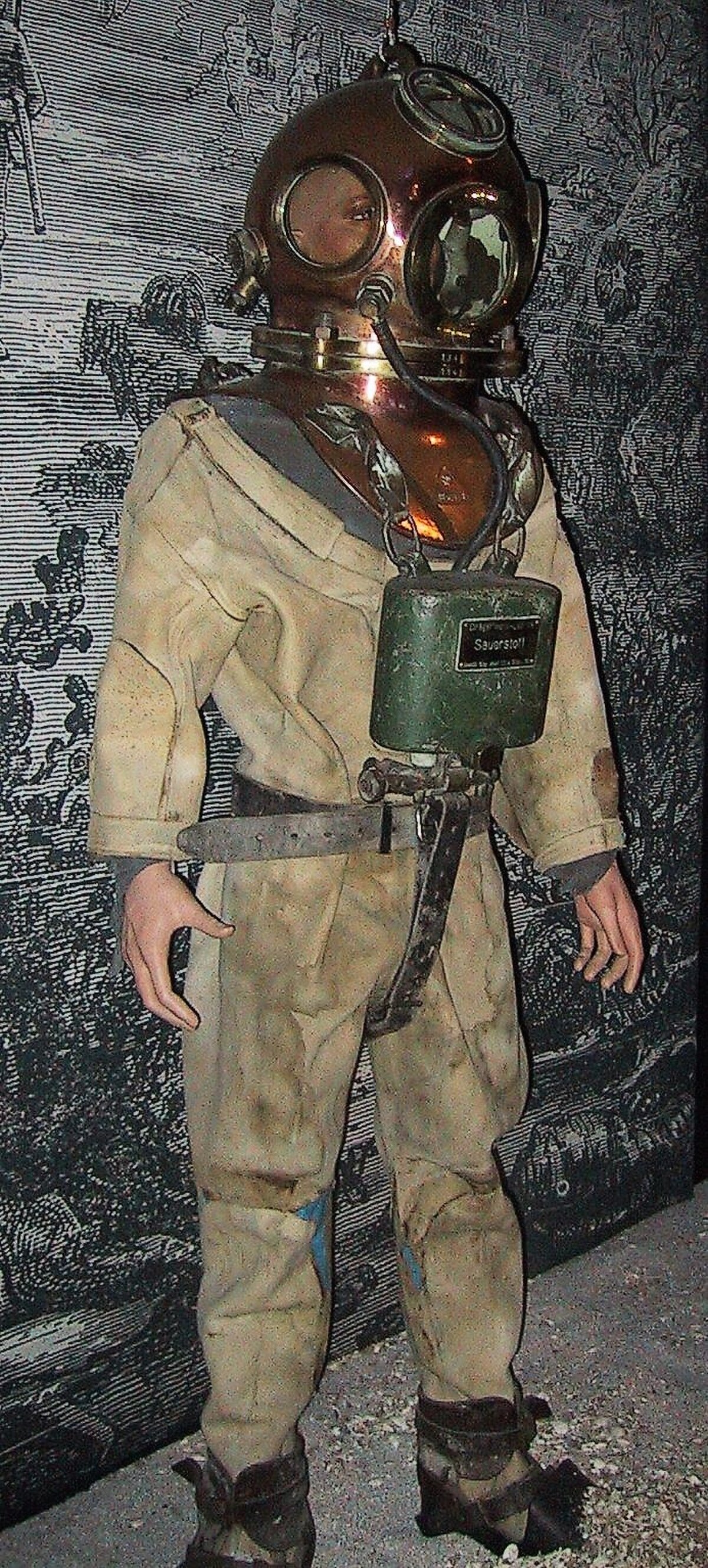 Scaphandre Draeger, 1936