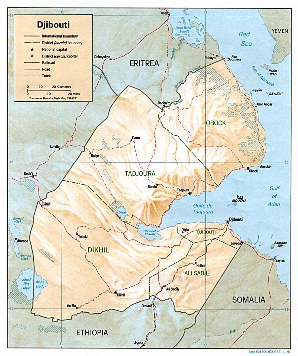 Géographie de Djibouti