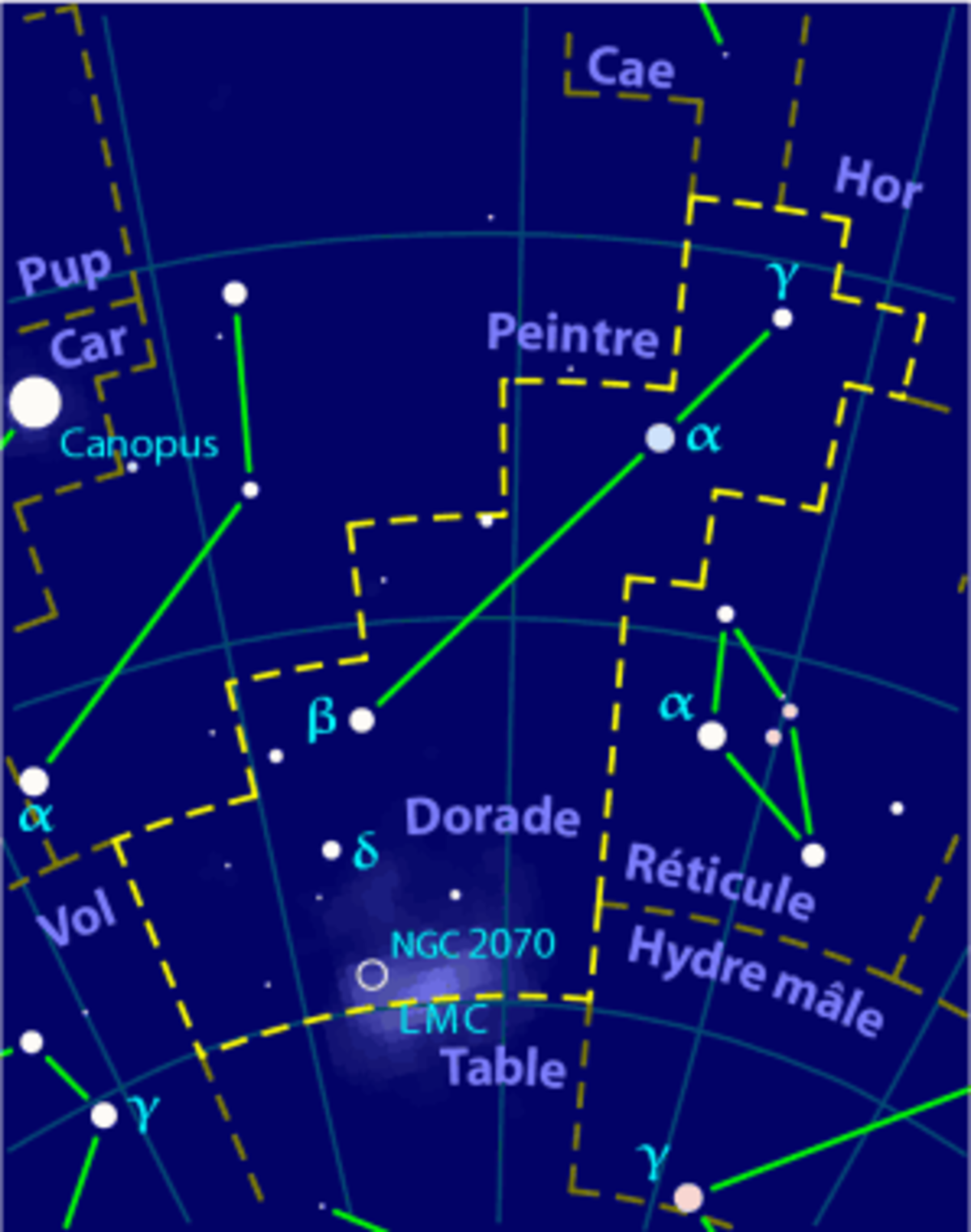 Dorade (constellation)