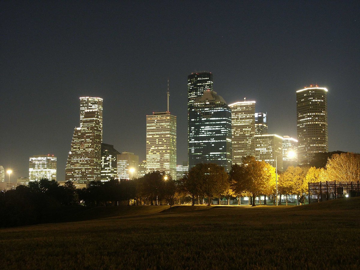 Vue générale de Houston