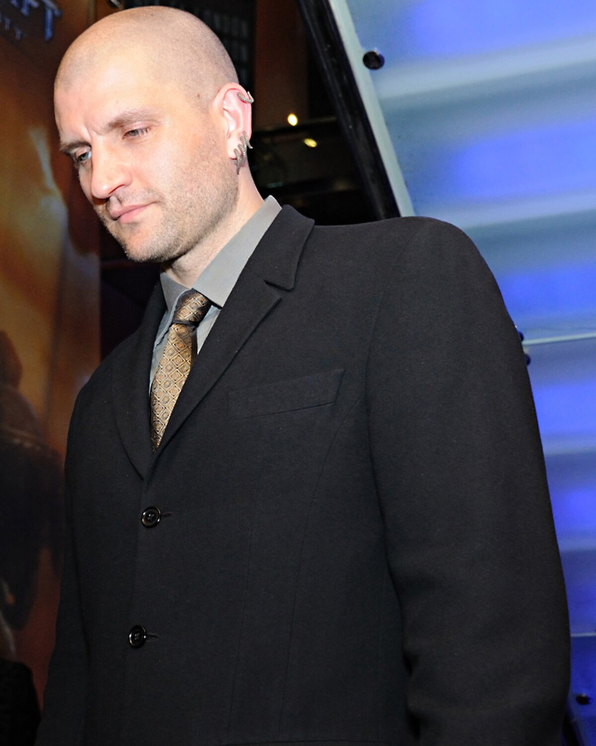 China Miéville à la cérémonie de remise du prix Arthur C. Clarke le 28 avril 2010