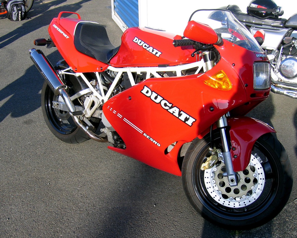 Ducati 900 SS à courroie