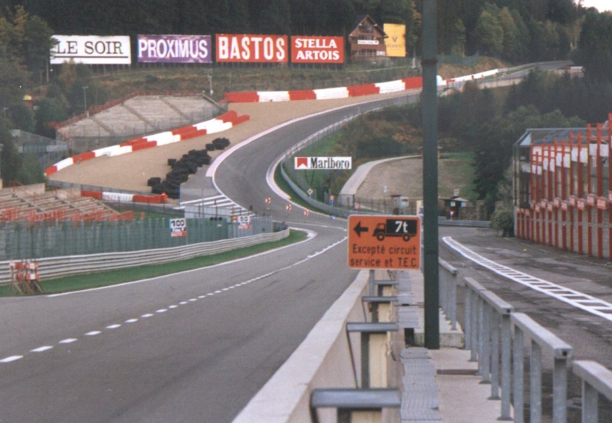 Le Raidillon en 1997