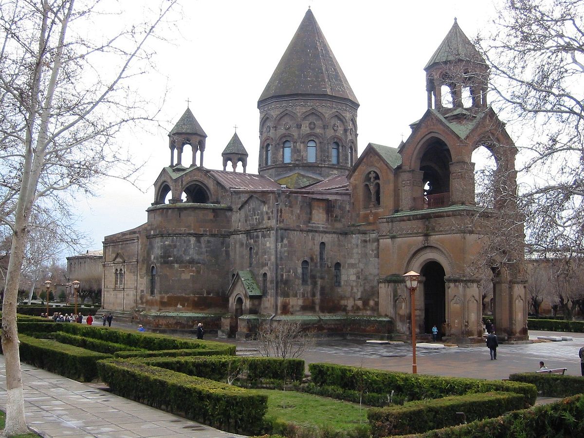 La cathédrale Sourp Etchmiadzin.