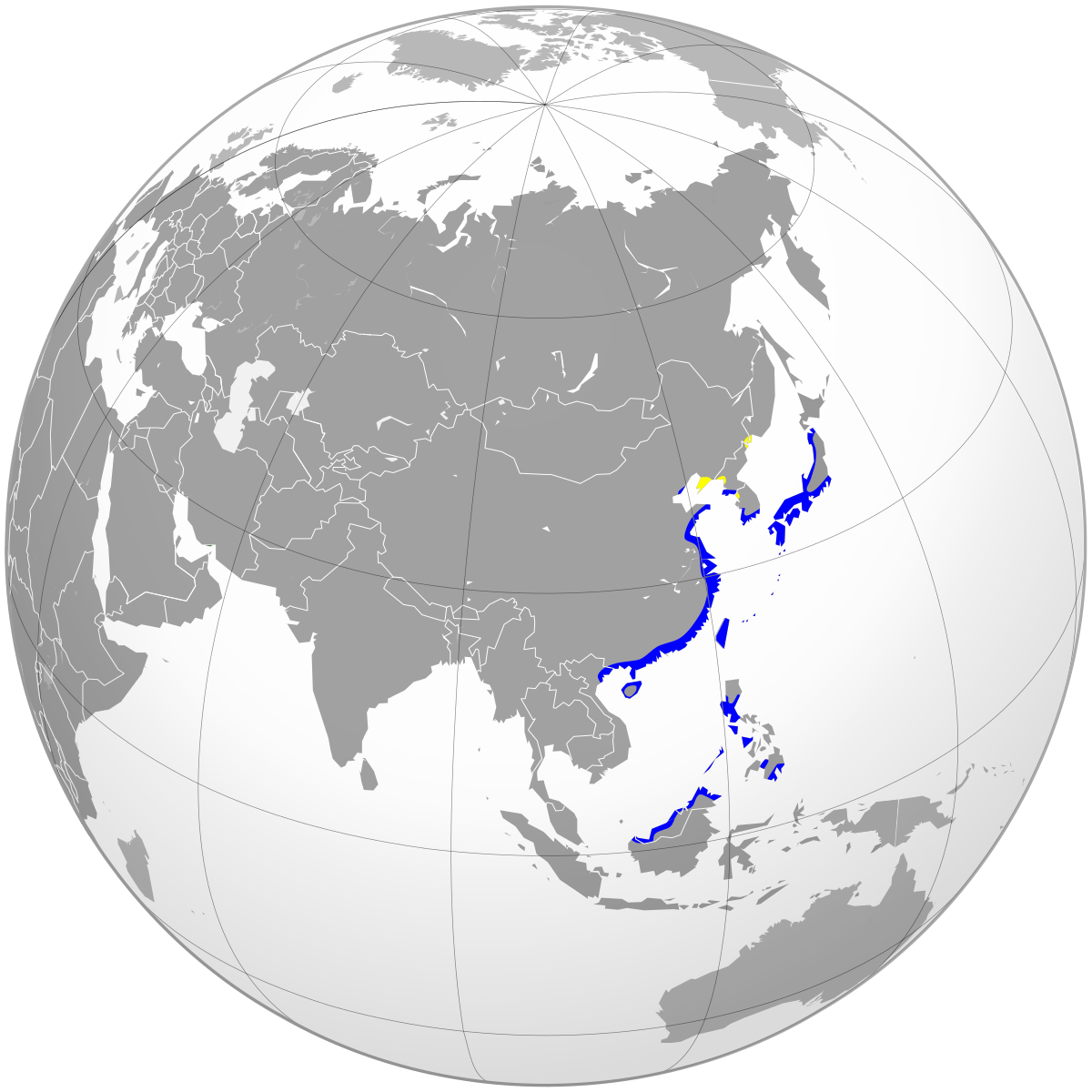 Egretta eulophotes map.svg