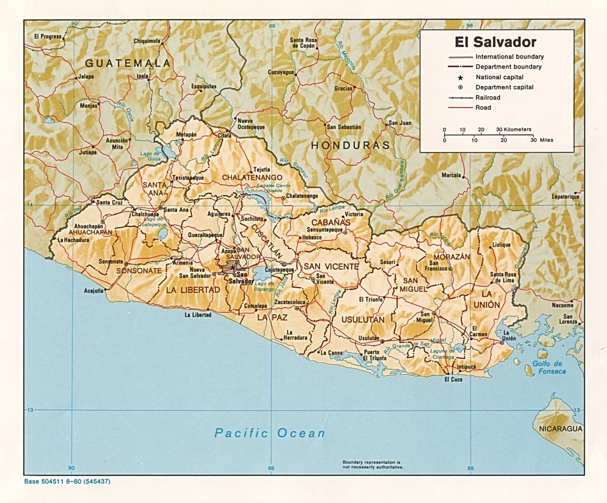 Géographie du Salvador