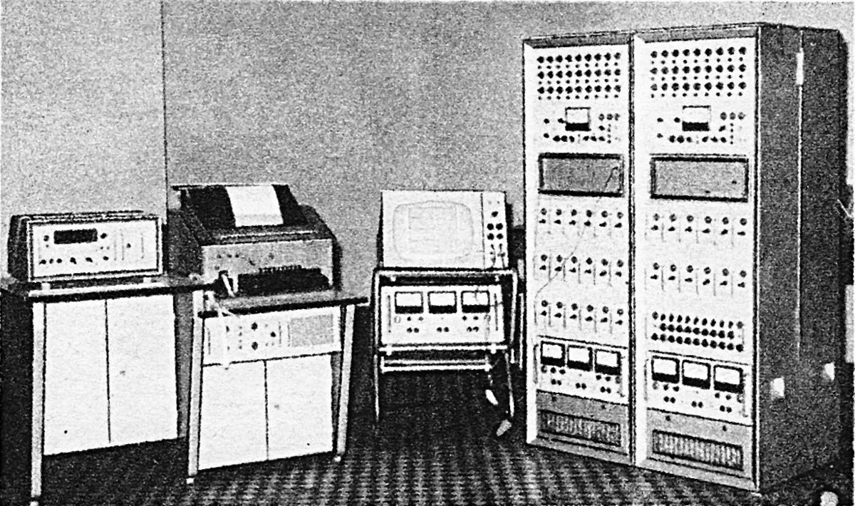 Le calculateur analogique ELWAT.