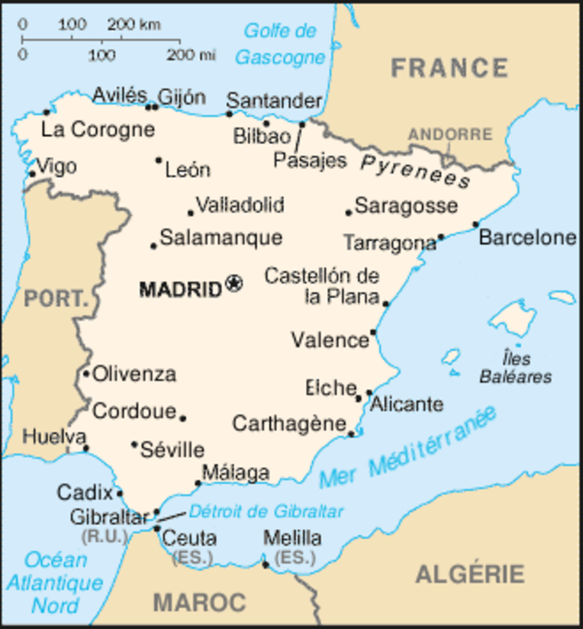 Géographie de l'Espagne