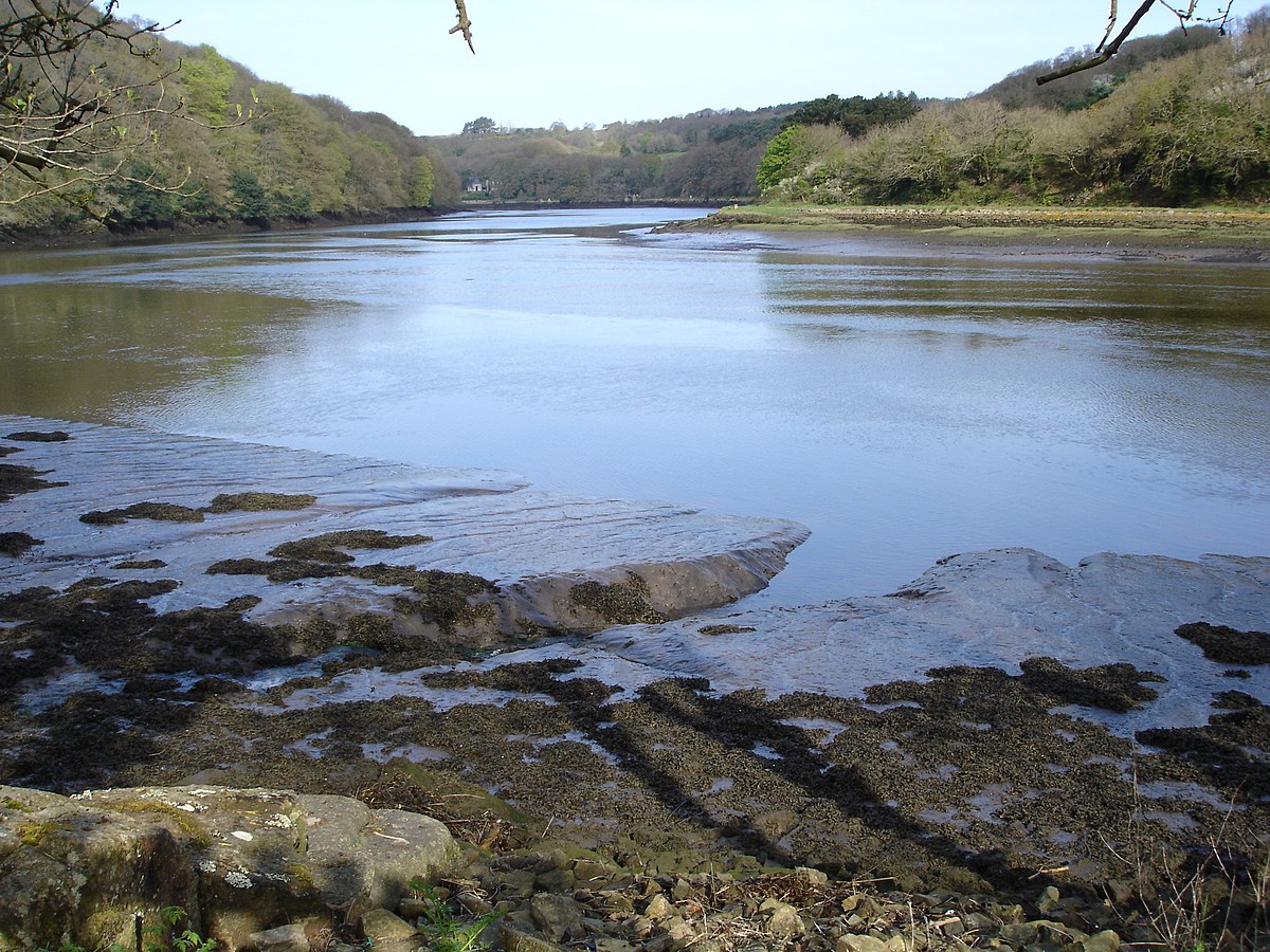 Estuaire du Léguer, depuis le sentier côtier rive gauche