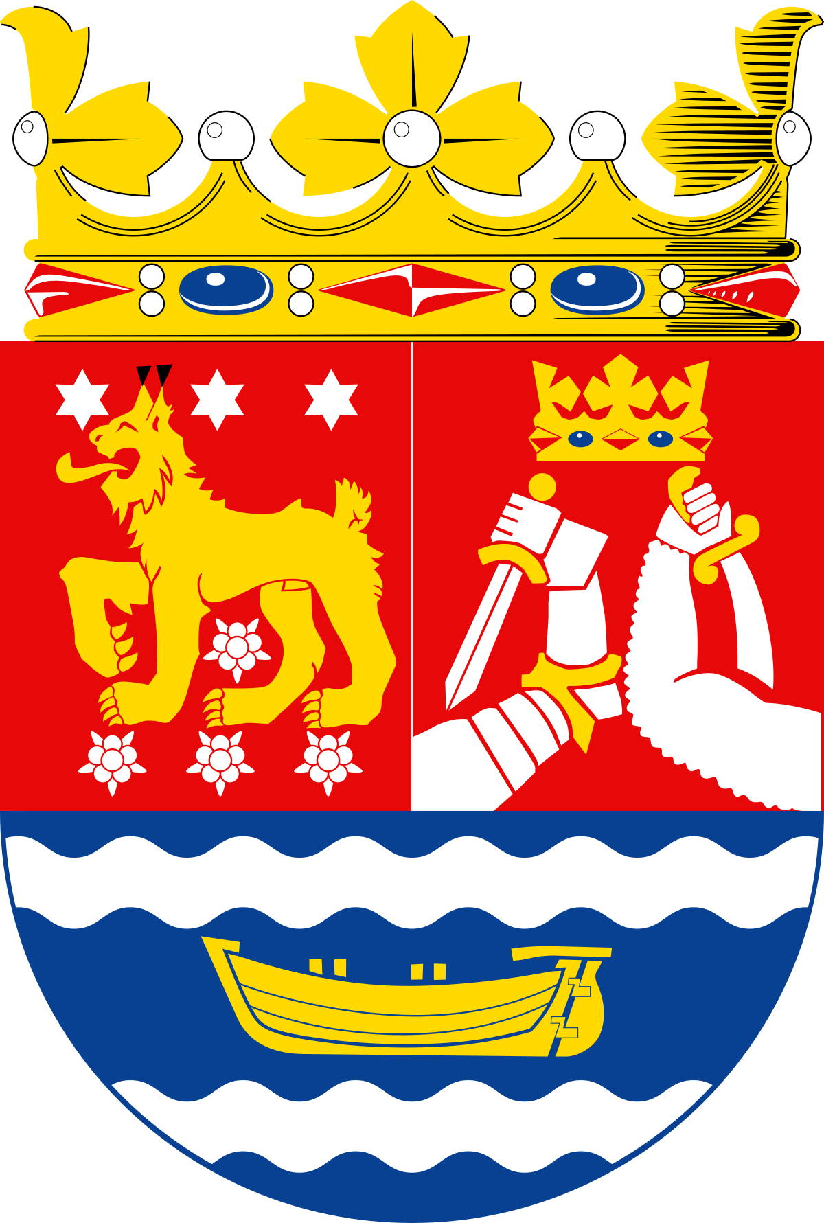 Etelä-Suomen läänin vaakuna.svg