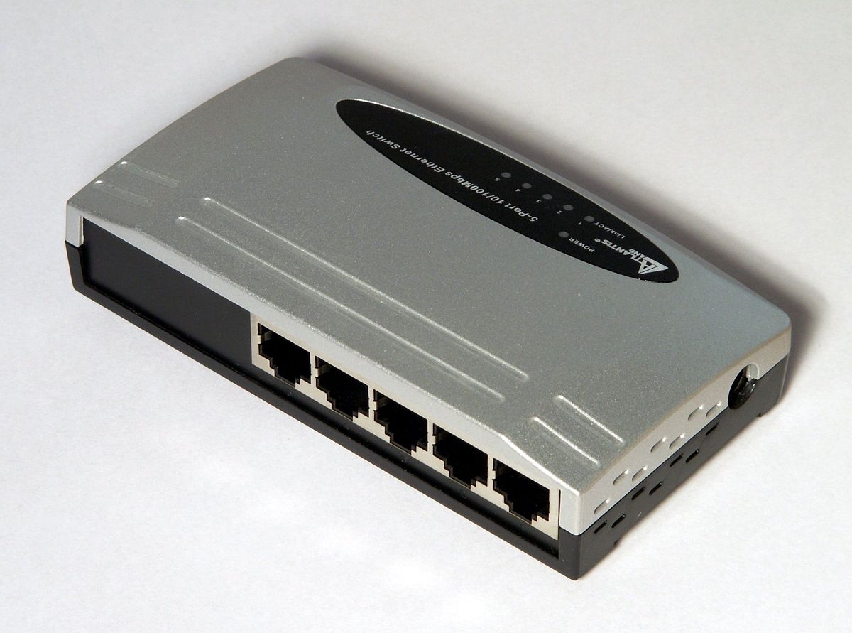 Commutateur ethernet domestique