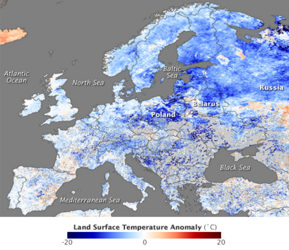 Hiver 2009-2010 en Europe