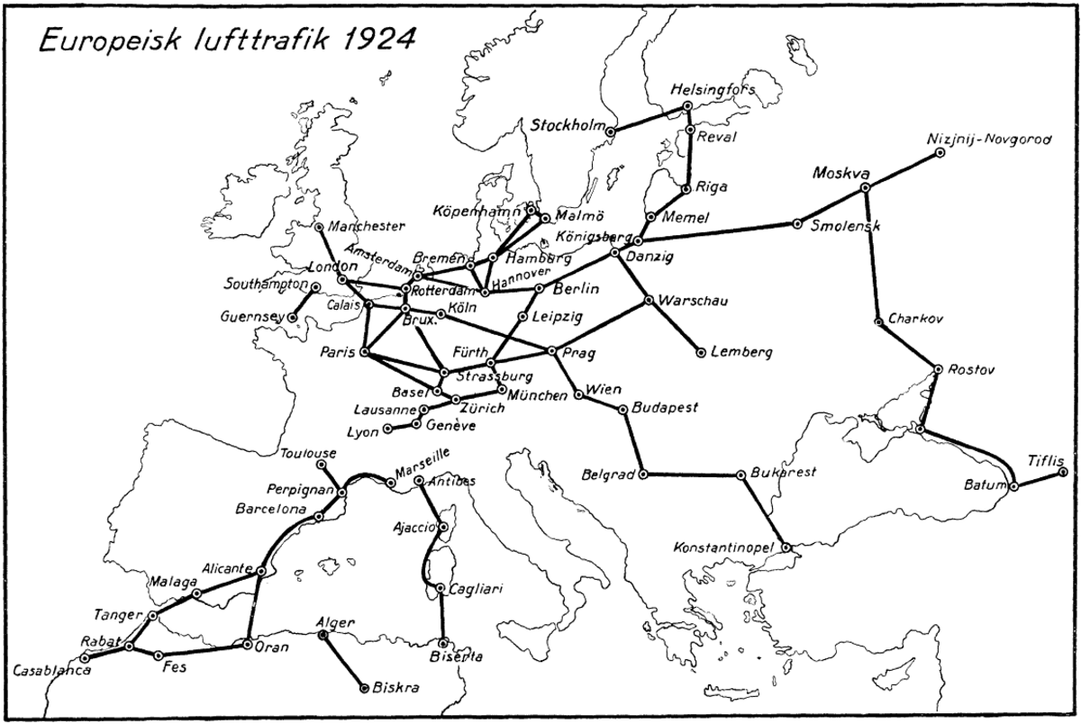 1924 en aéronautique