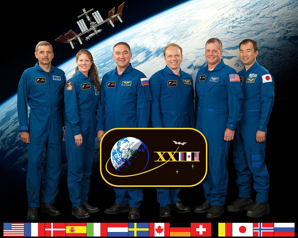 Portrait de l'équipage de l'Expédition 23