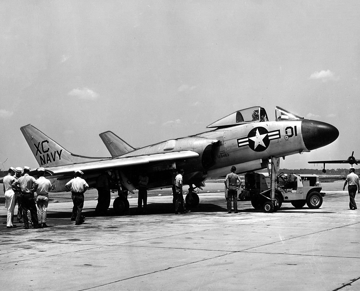 Vought F-7U Cutlass