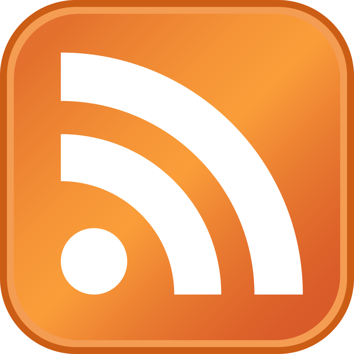 L'icône des fils Atom sur Firefox et Internet Explorer 7.