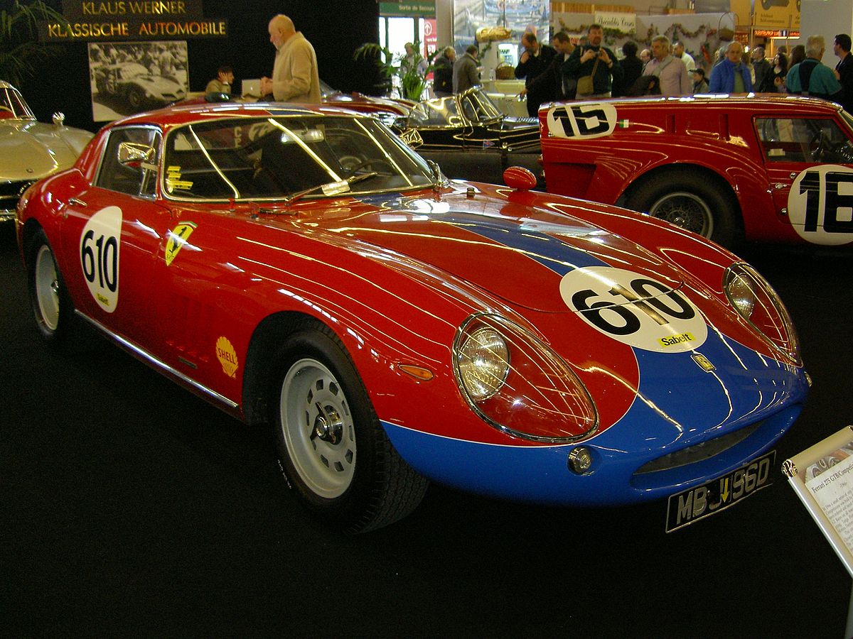 Ferrari 275 GTB de compétition, 1965.