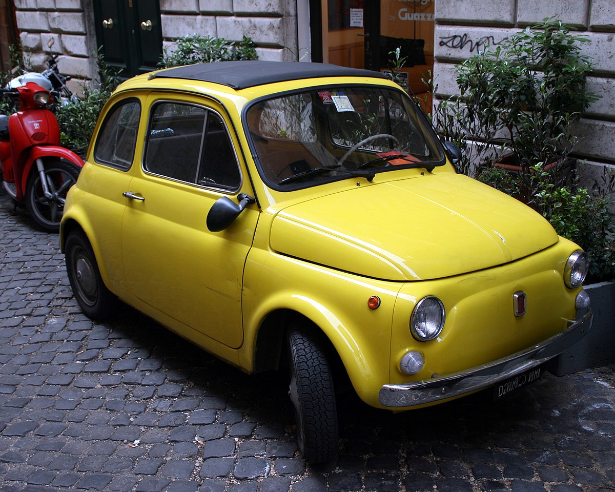 Une Fiat 500