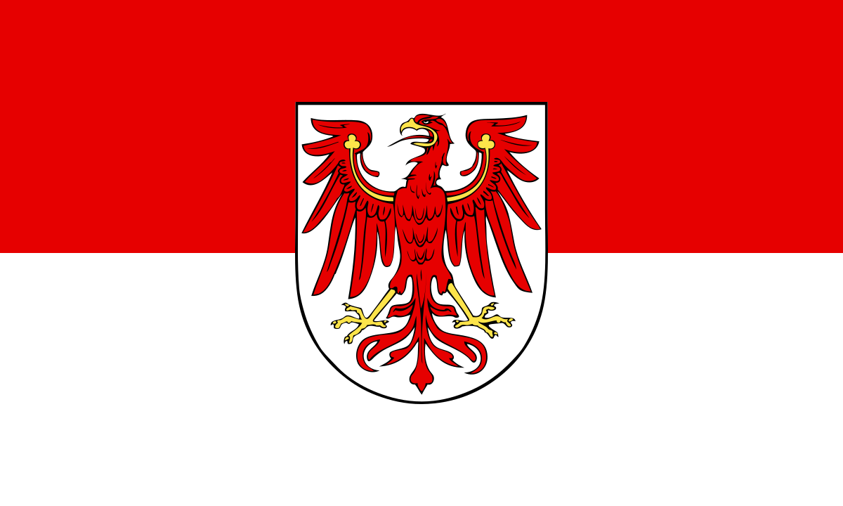 Drapeau du Land de Brandebourg
